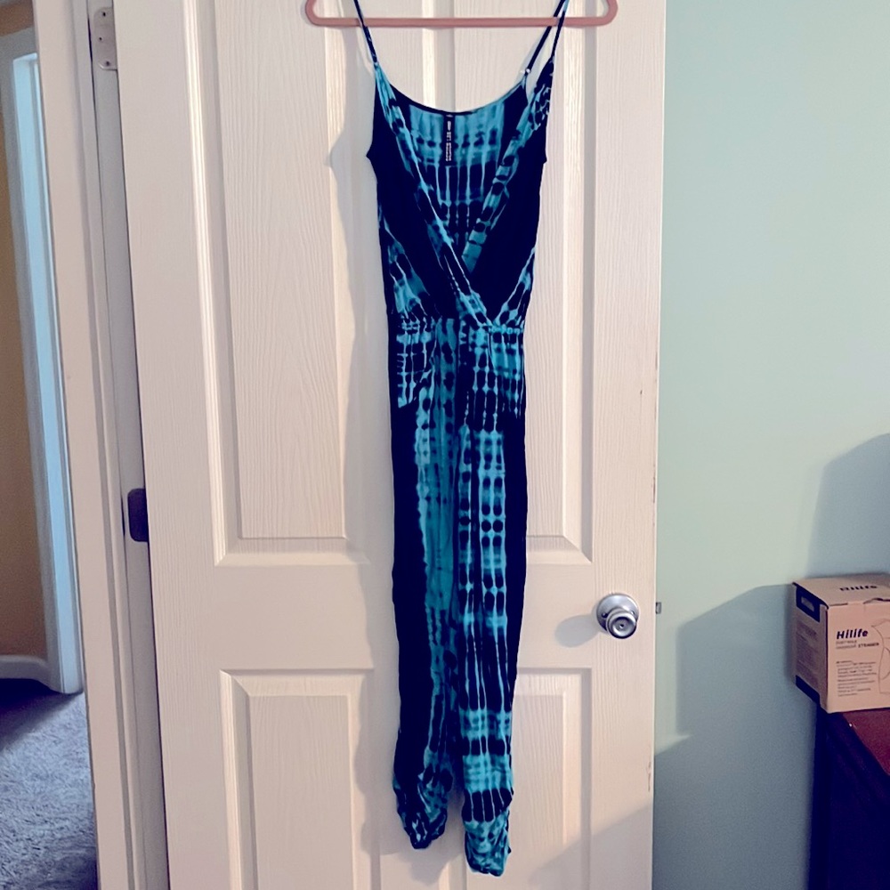 Jump suit- Design Lab in blue and black, size S/P